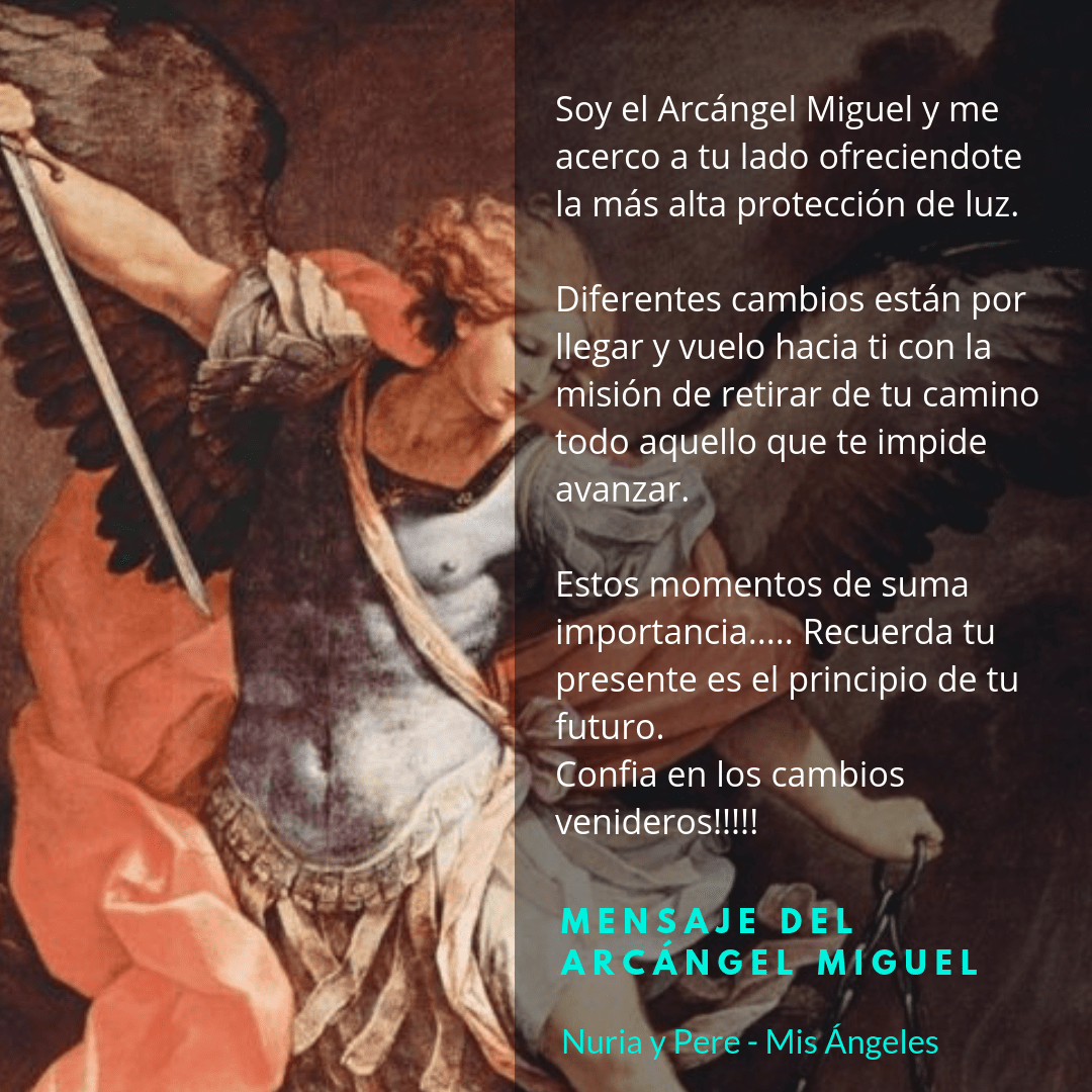Mensaje del Arcángel Miguel