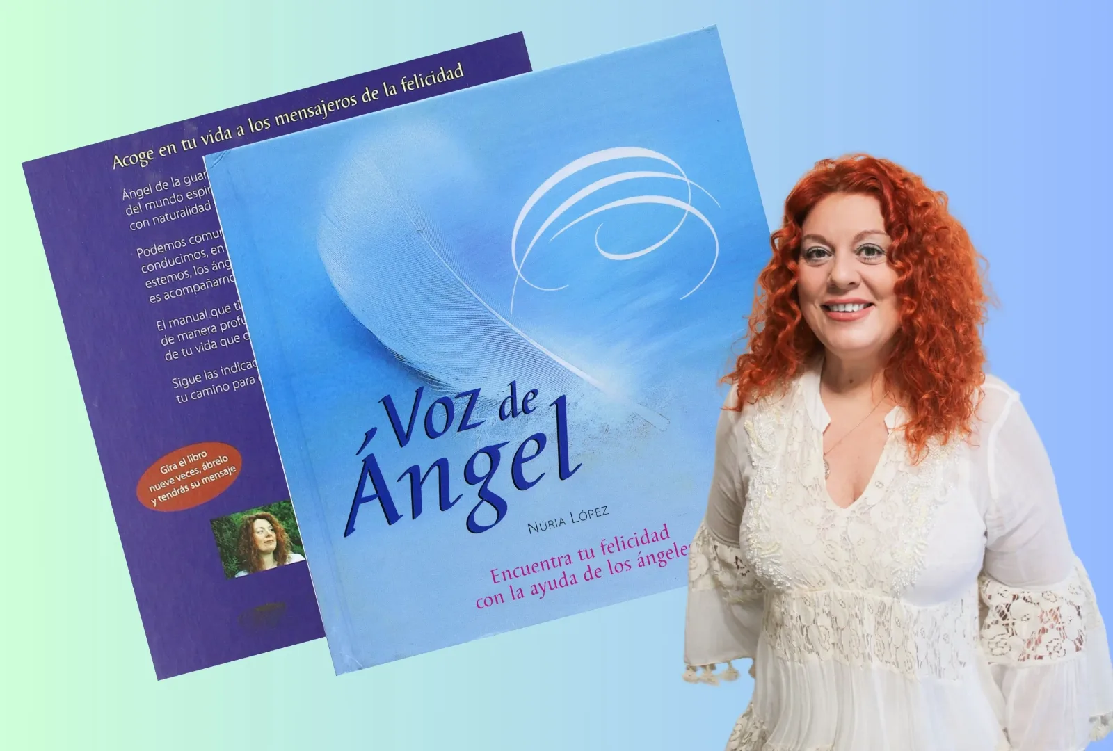 Portada del libro Voz de Ángel de Nuria López